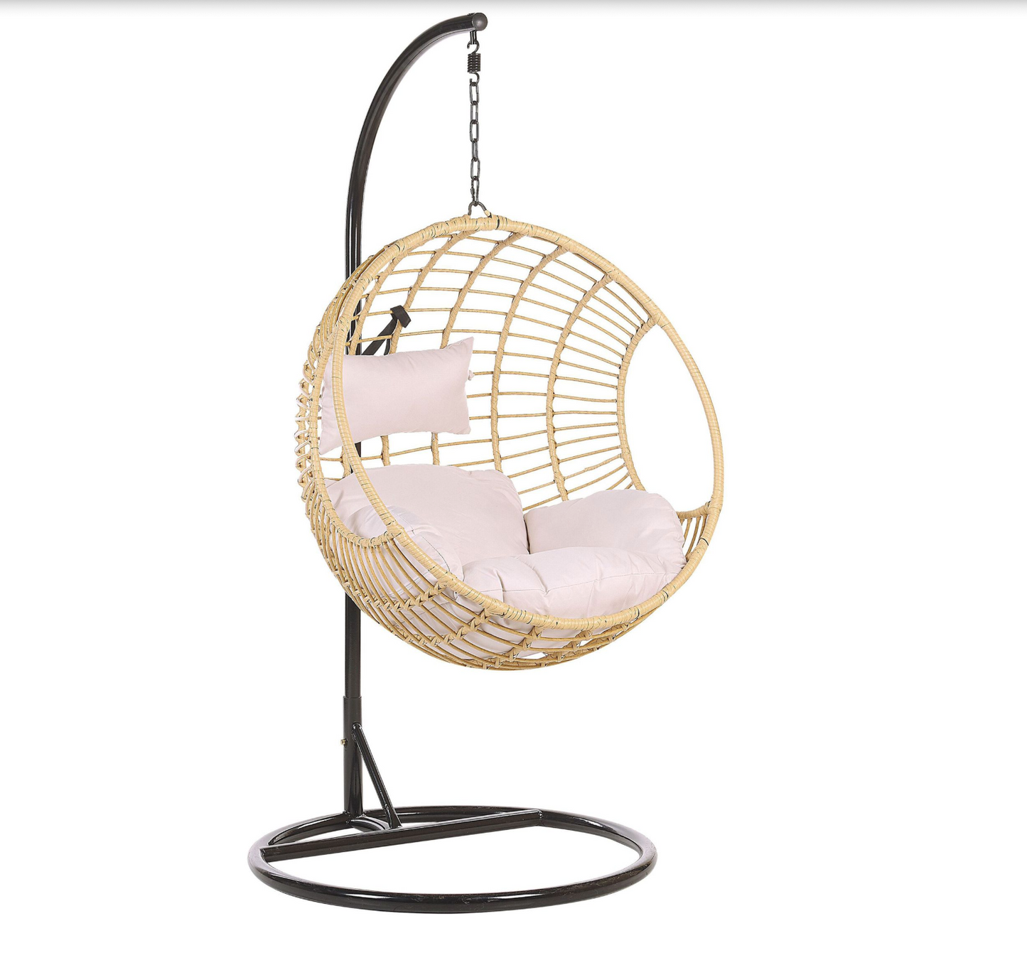 Fotel wiszący ze stojakiem ASPIO Technorattan