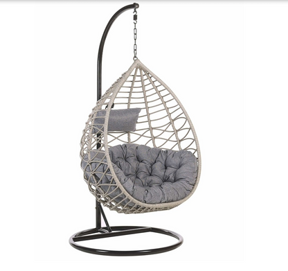 Fotel wiszący ze stojakiem ARSITA Technorattan