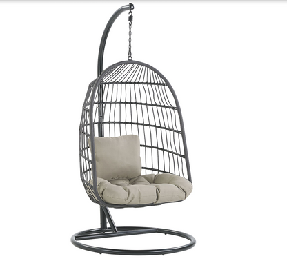 Fotel wiszący ze stojakiem ALLERA Metal