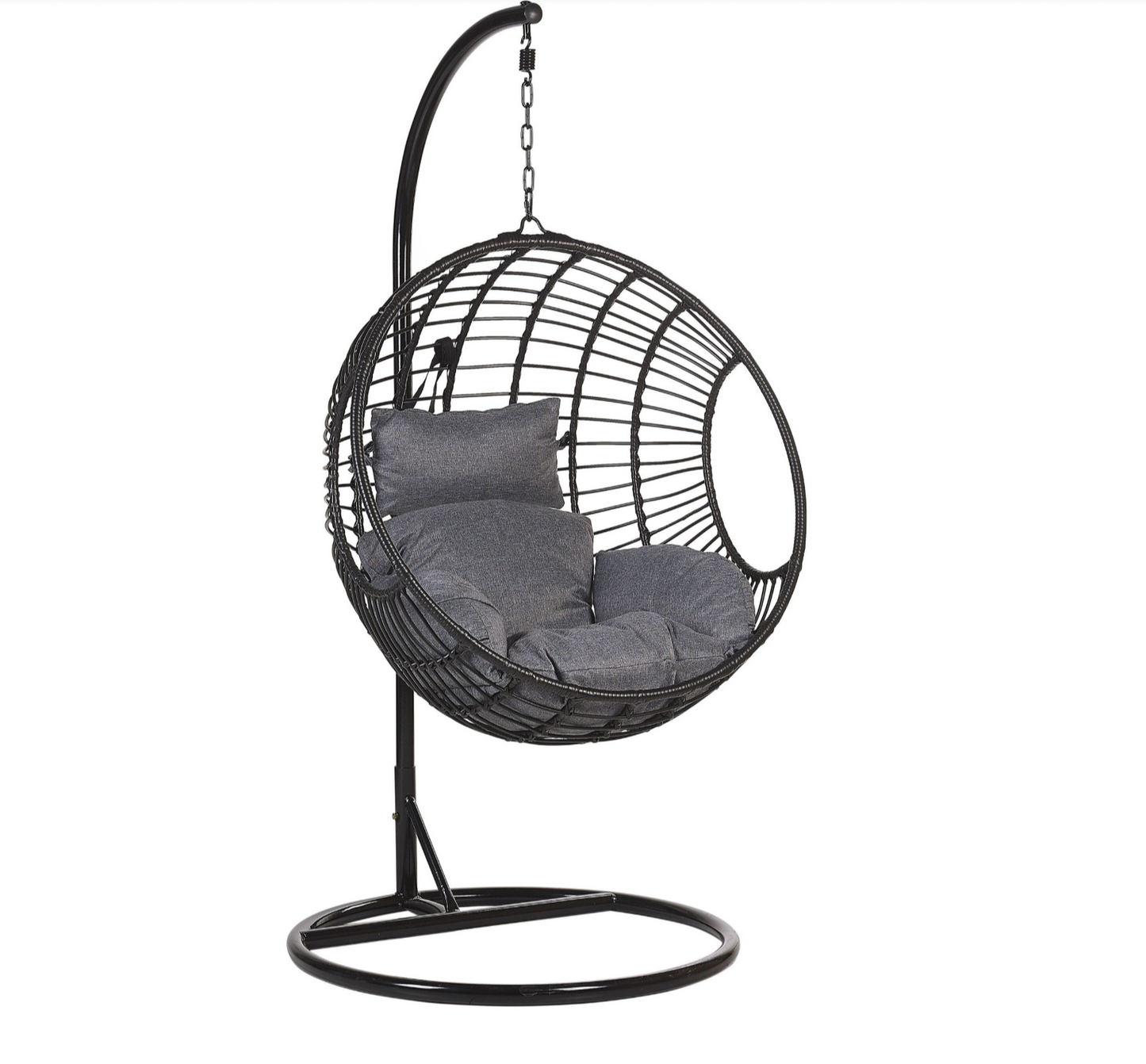 Fotel wiszący ze stojakiem ASPIO Technorattan