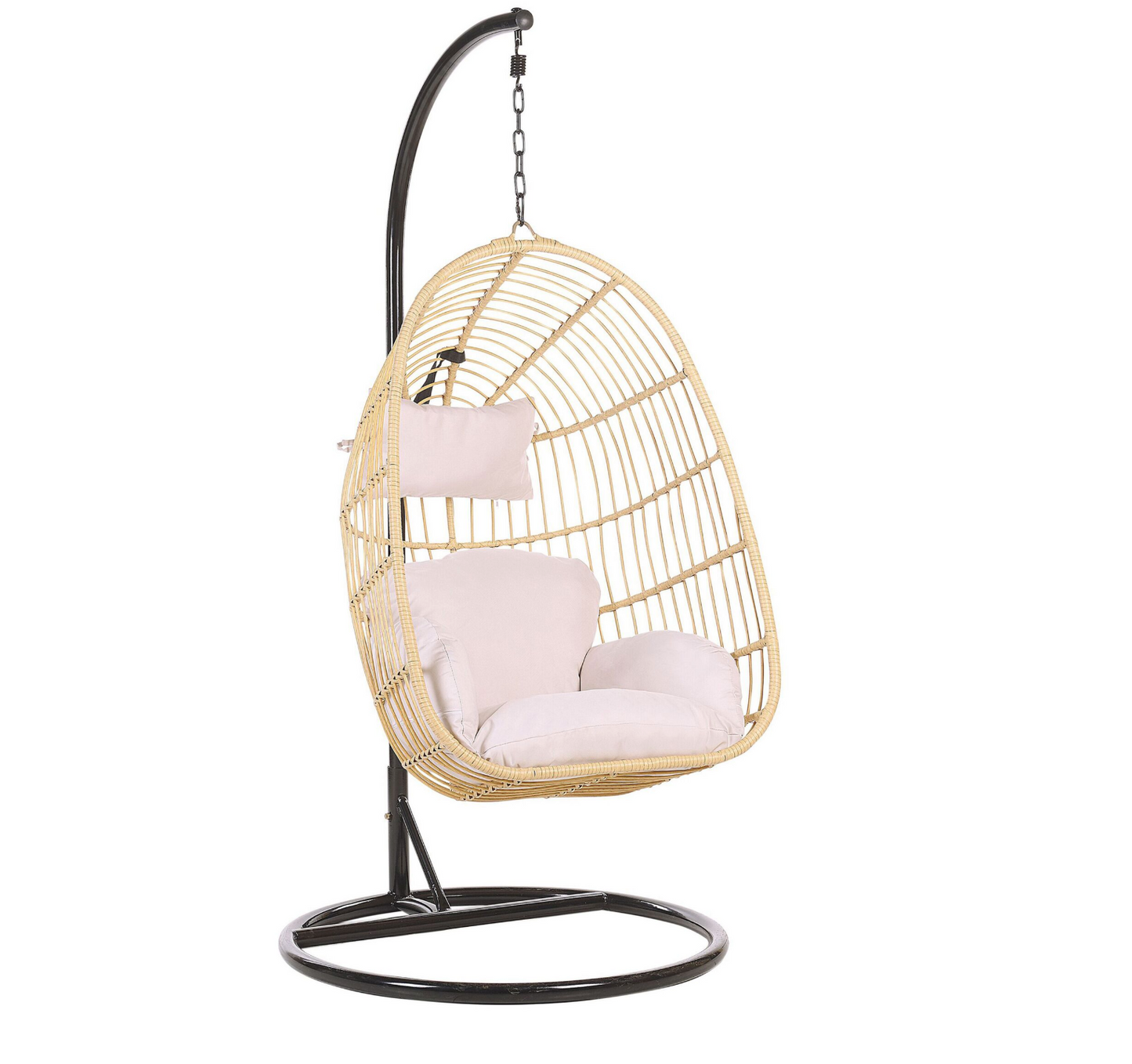 Fotel wiszący ze stojakiem CASOLI Technorattan