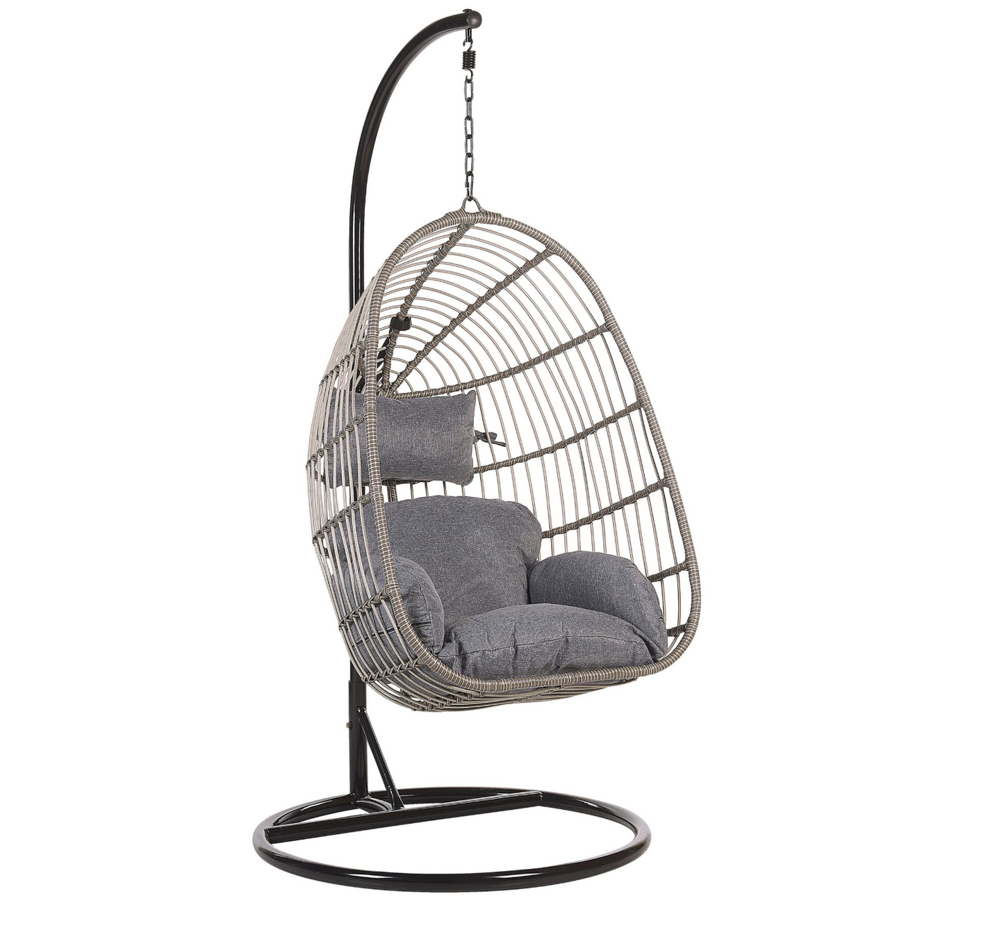 Fotel wiszący ze stojakiem CASOLI Technorattan